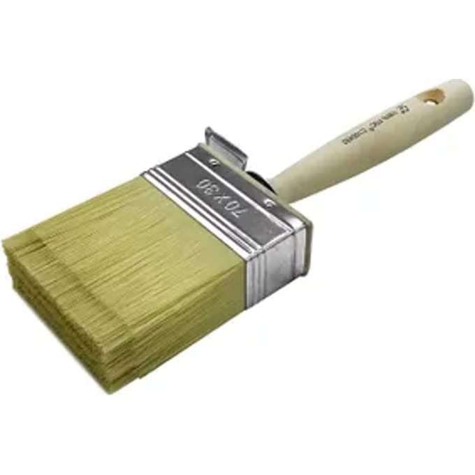 Sencys Verfborstel Hout Metaal 3x7cm