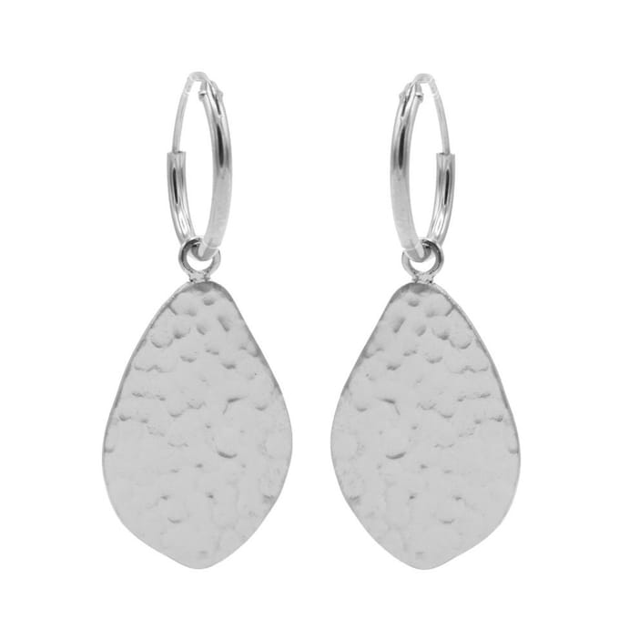 Karma Oorhangers drop hammered Zilver