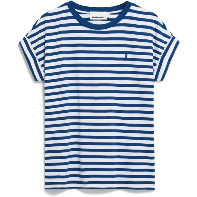 Dames-T-shirt ARMEDANGELS Idaara Stripes