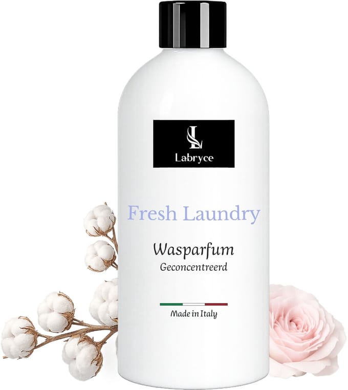 Wasparfum Labryce - Fresh Laundry 500 ml - met Katoenbloem & Witte Musk