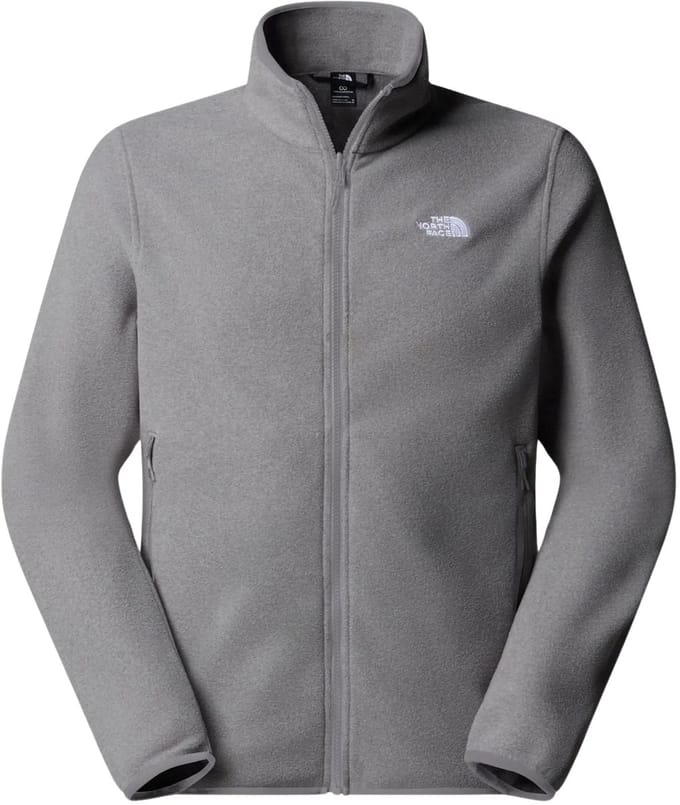 Regular fit fleecejack met labelstitching model 'GLACI'