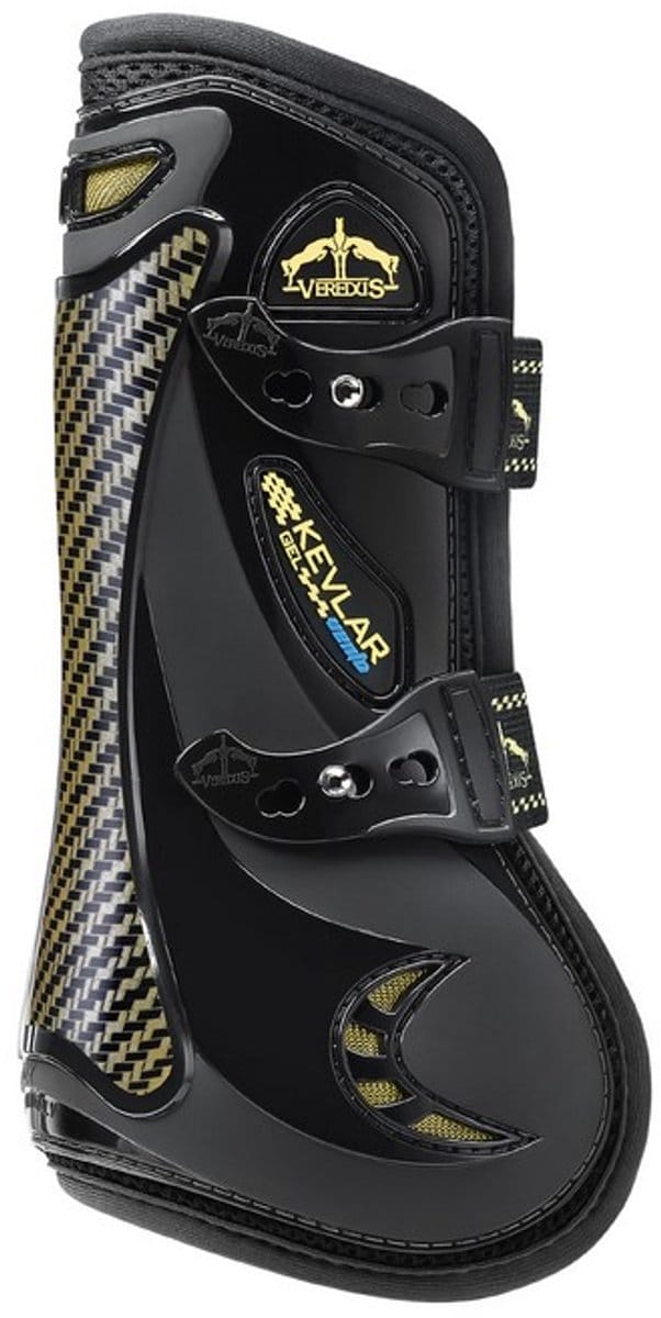 Veredus Kevlar Gel Vento Peesbeschermers - Black - Large