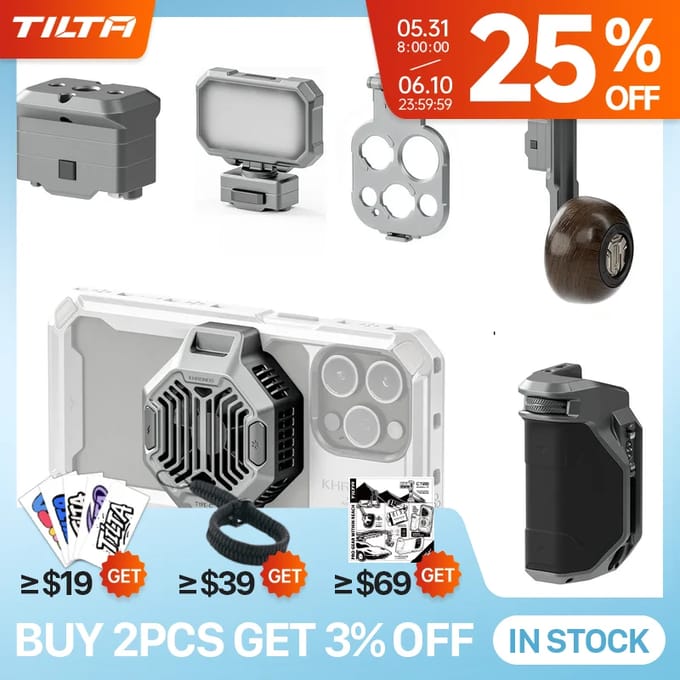 Tilta Khronos Mini LED Panel Space grey