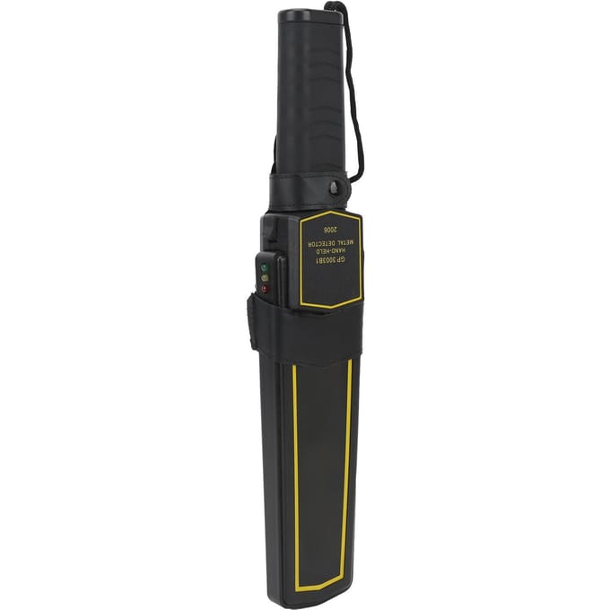 GP3003B1 Beveiligingsscanner Handheld Luchthavenbeveiligingsinspectie Grootschalige Multifunctionele Metaaldetector black