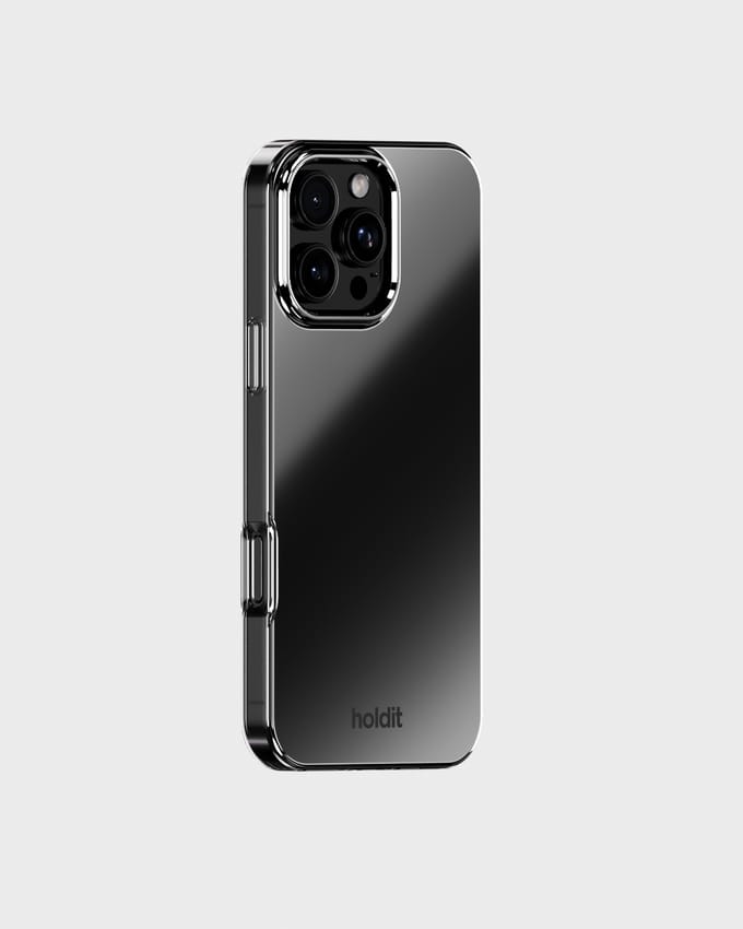 Phone Case Mirror Magsafe Compatible Black iPhone 16 Pro Max