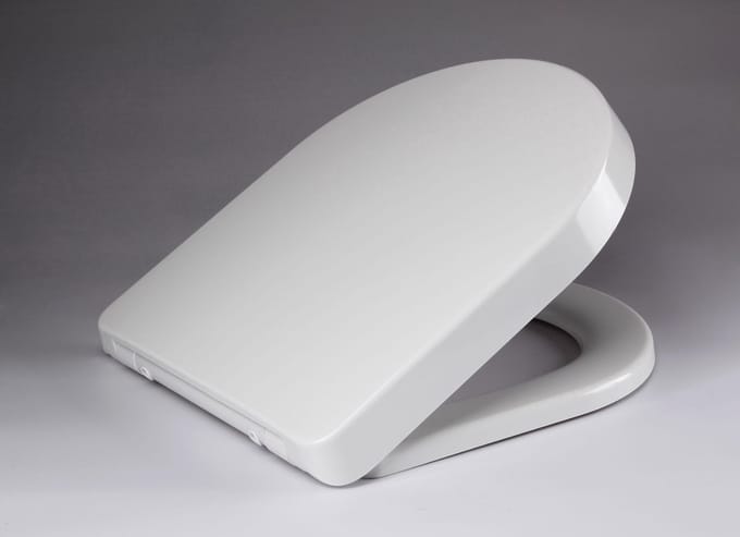 Xellanz Deeline toiletzitting softclose en quick release glans wit