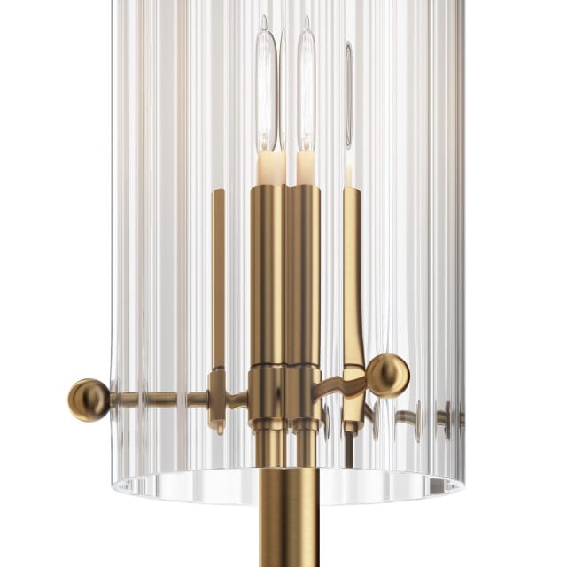 Maytoni wandlamp arco messing