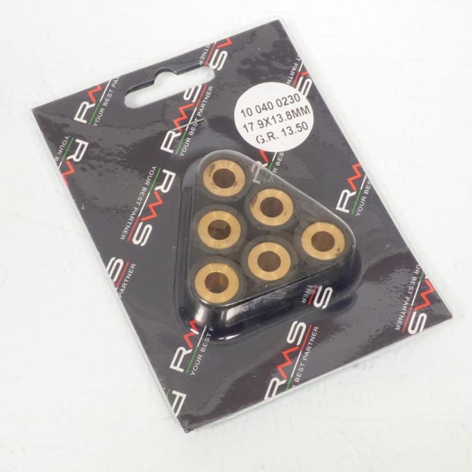 rms variatorrol voor sym 125 allo scooter 2010 tot 2017 18x14 13.5grs nieuw