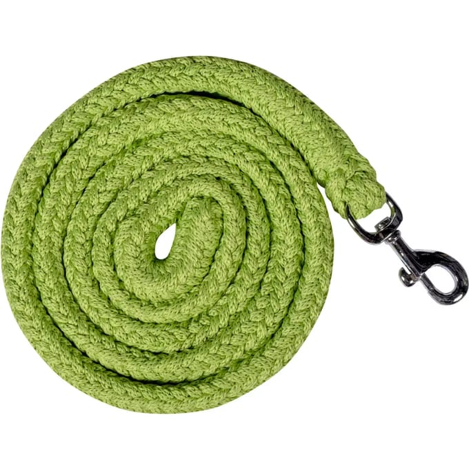 HKM - Touw GlowLine met Karabijnhaak - Groen - 180 cm