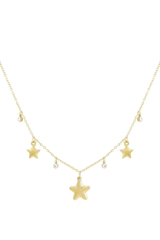 YWG - stargaze ketting - Goud kleurig