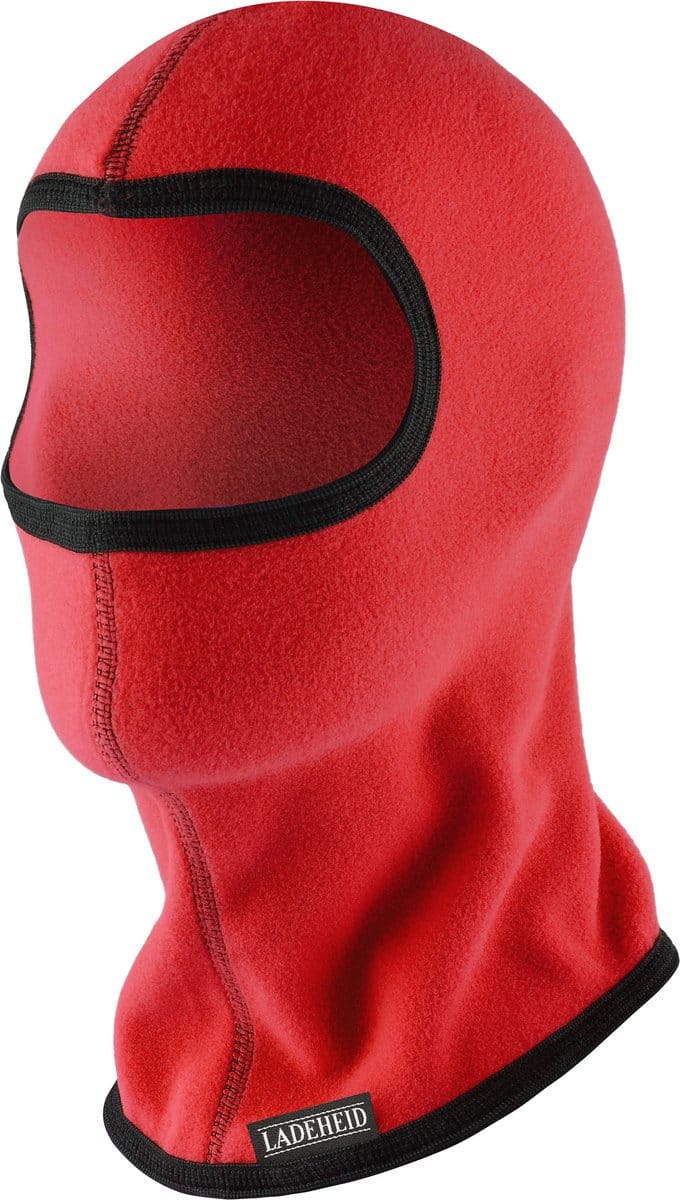 Ladeheid Kinderen Balaclava Helmmuts - Winter Muts Face Mask - Polyester - LA-LA40-203-BA - Rood - Eén maat