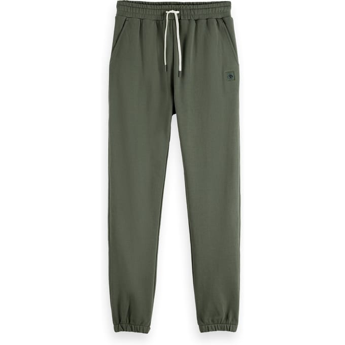 Scotch & Soda Logo Badge Sweatpants Thyme Größe: S | Jogginghosen Outlet | Herren