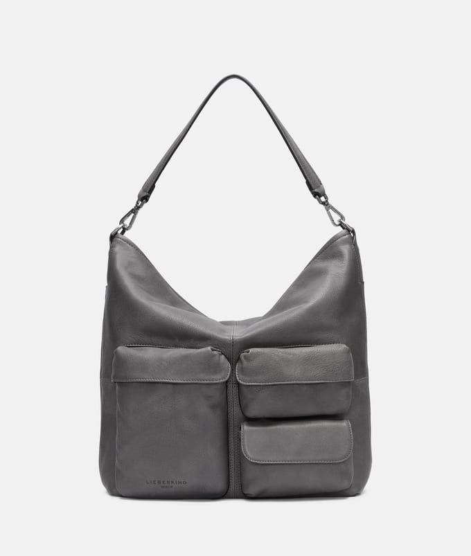 Liebeskind Berlin Hobo Medium Grey/black Taglia: OS | Borse a mano Outlet | Donna | Grigio