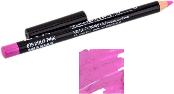 NYX Lipliner - 839 Dolly Pink