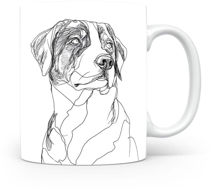 Beker Entlebucher Sennenhond
