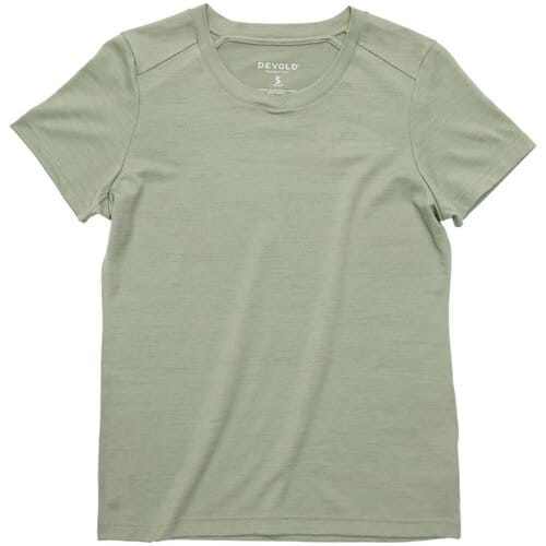 Devold Of Norway Premium T-shirt Met Korte Mouwen Groen S Vrouw