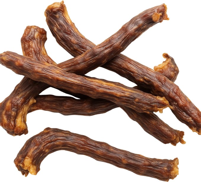 Animalking Ganzennekken Hond - Gedroogde Hondensnacks - Hondensnacks Training - 2 KG