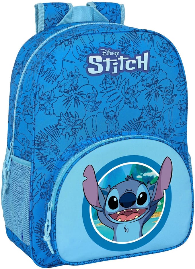 Disney Lilo & Stitch Rugzak, True Blue - 42 x 33 x 14 cm - Polyester