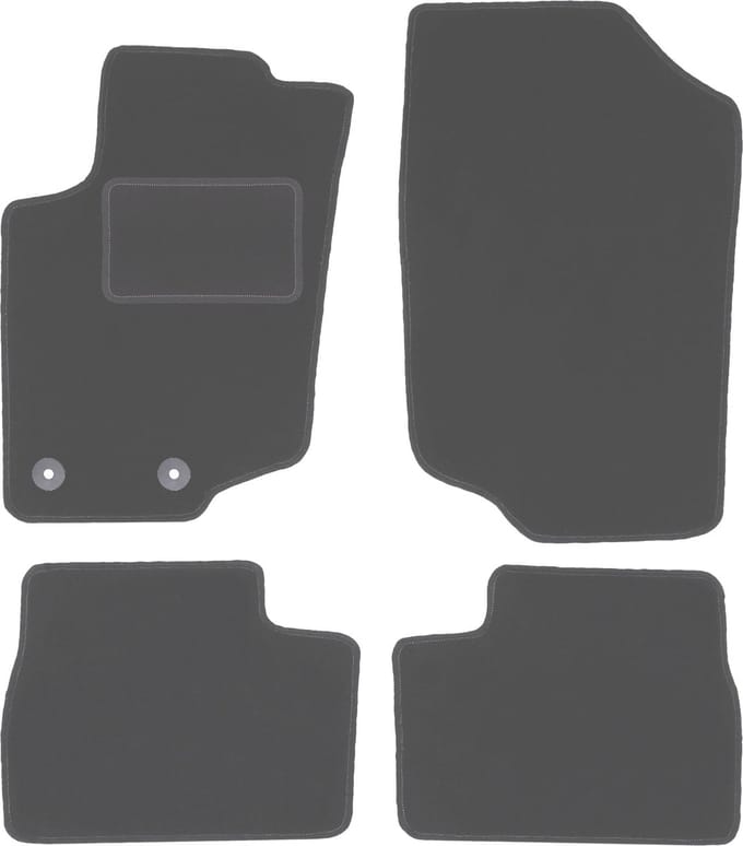Grafiet automatten voor: Peugeot 207 SW, stationwagen, hatchback (2006-2012)