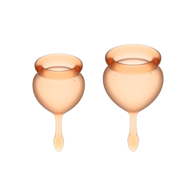 Satisfyer 'Feel Good - Menstrual Cup Set', 15 & 20 ml