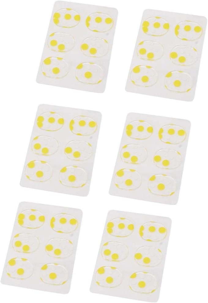 Gels voor Drums - Zachte Dempers - Geluid Regelen - Zelfklevend - 36 Stuks - Wit