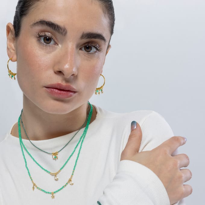 Luxenter Maan Ketting 925 Sterling Zilver