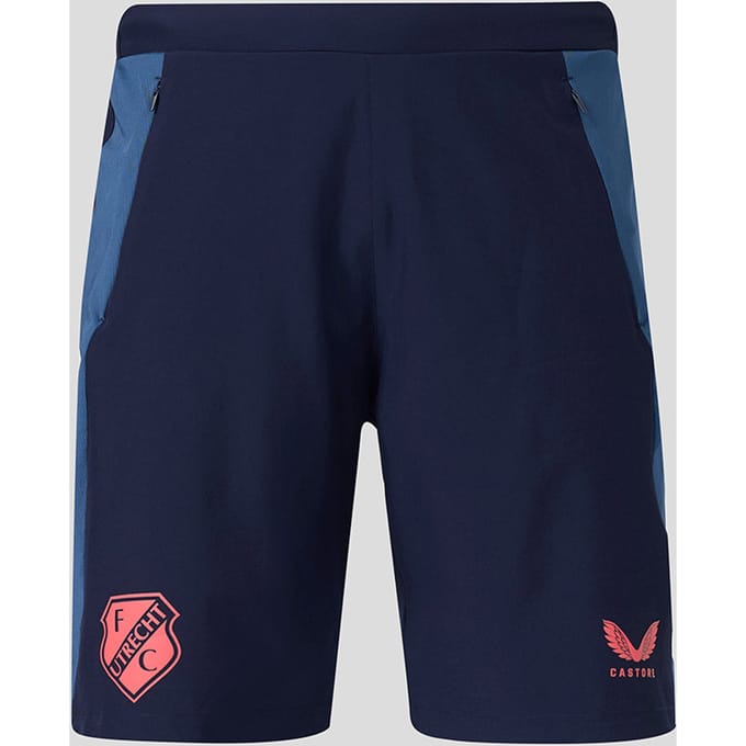 Fc Utrecht Training 26/27 Short Met Zakken - Heren - Marineblauw