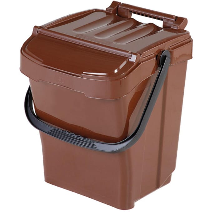 Sartori Ambiente URBA PLUS 7203-5 - Compostbak - 40L - Bruin - Stapelbaar