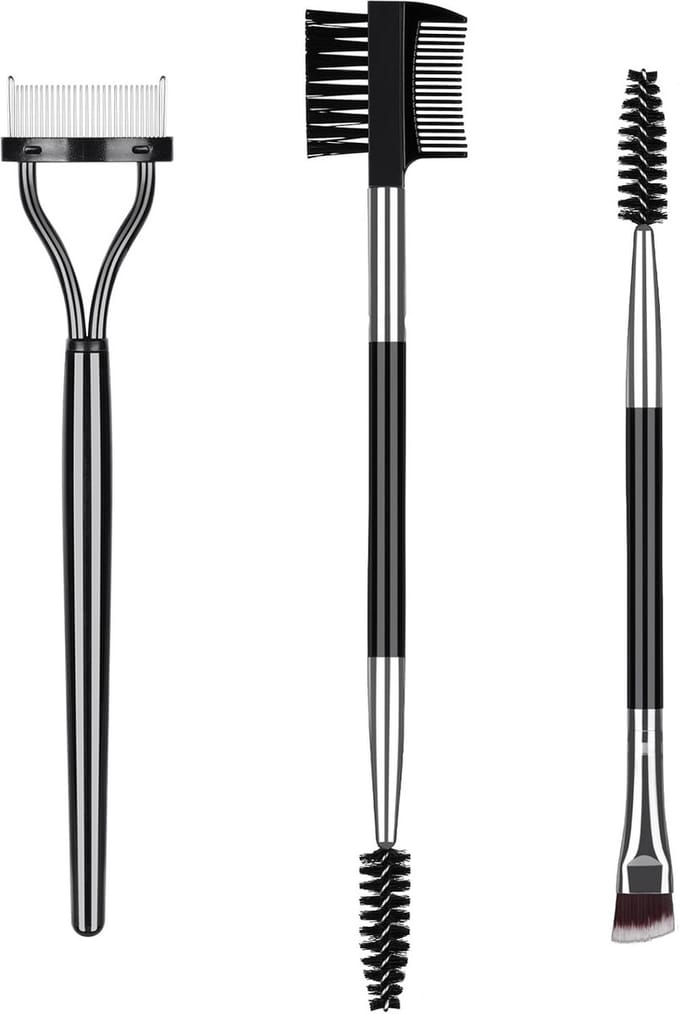 Professionele 3-delige Make-up Set voor Wimpers en Wenkbrauwen