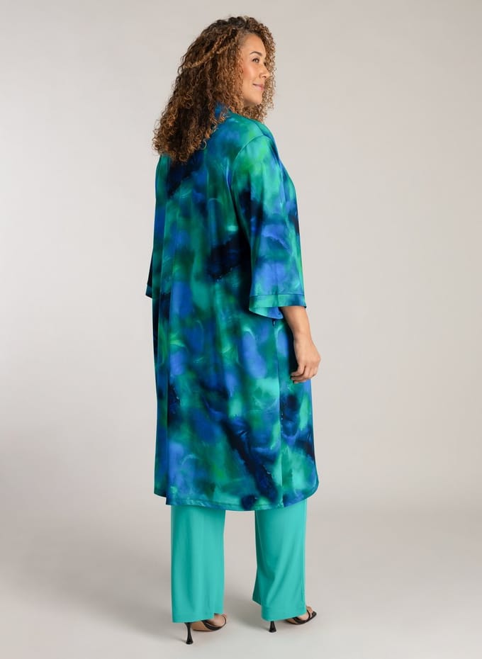 COLLETTA Noelle Cover ups - Blue/Multi-Colour - maat 0(46)