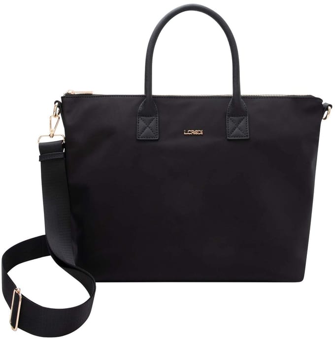 L.CREDI handtas schoudertas Pura Handbag Black zwart