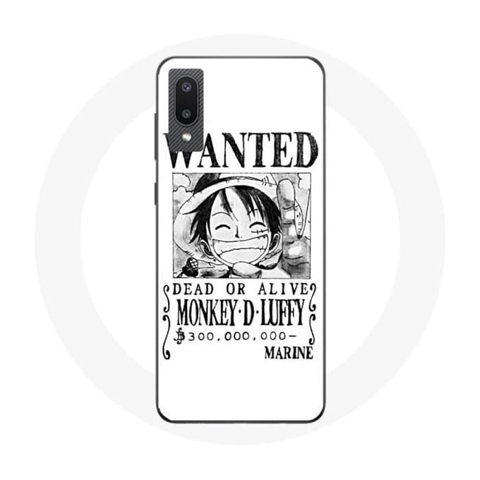Coque - One Piece - Samsung Galaxy A02 - Souple - Manga - Blanche blanc