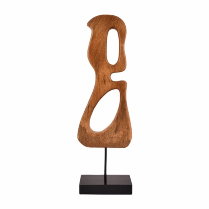 by fonQ Structure Ornament H60 cm - Bruin
