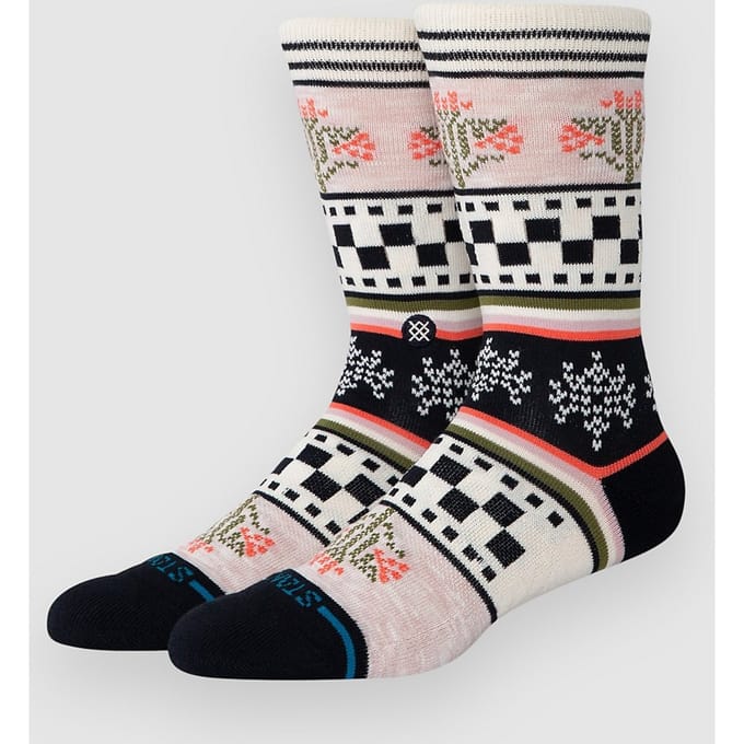 Stance Winter Bloom Crew Sokken patroon