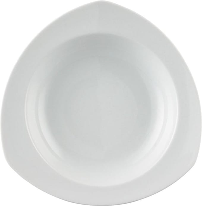 Thomas Vario Pure Driehoekig Soepbord - 23 cm - Wit