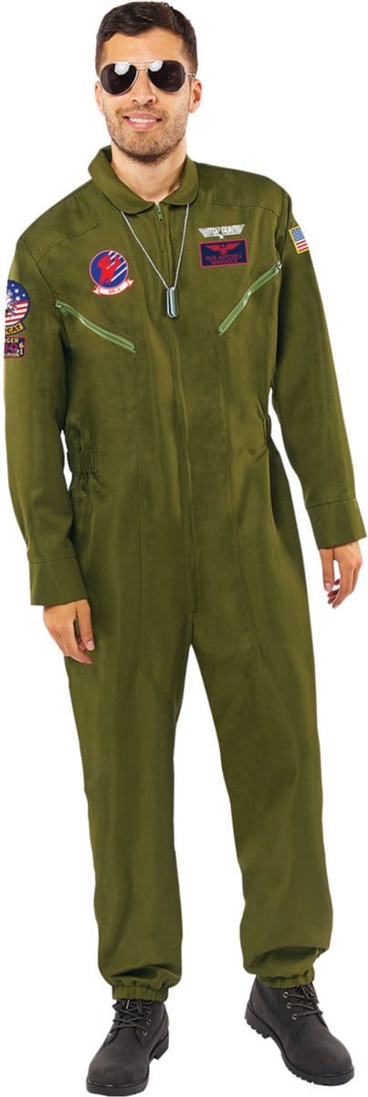 METAMORPH GmbH - Top Gun kostuum voor mannen - M