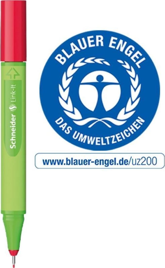 Schneider fineliner Link-it - lijnbreedte 0,4mm - romantic-red - S-191202