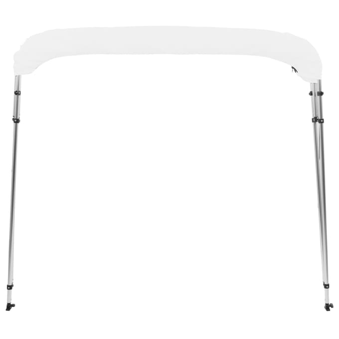 vidaXL - Biminitop - 4-boogs - 243x180x137 - cm - wit