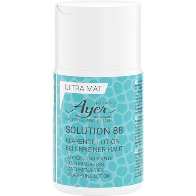 Ayer Ultra Mat Oplossing 88 Gezichtstoners Dames 100 ml