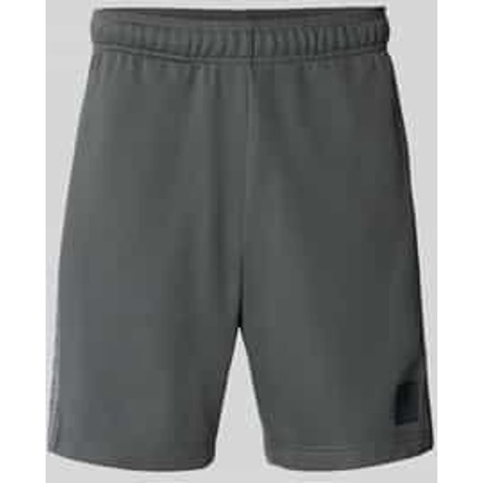 Sweatshorts met logo en elastische band
