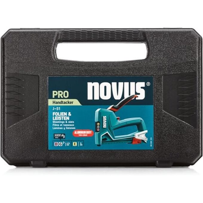 Novus Tools J-51 Set 030-0470 Nietpistool Type niet Type 53F Lengte nieten 6 - 14 mm