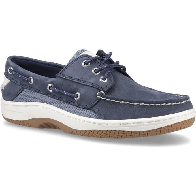 Sperry Billfish 3 Eye Heren Bootschoenen Van Leer In Marineblauw