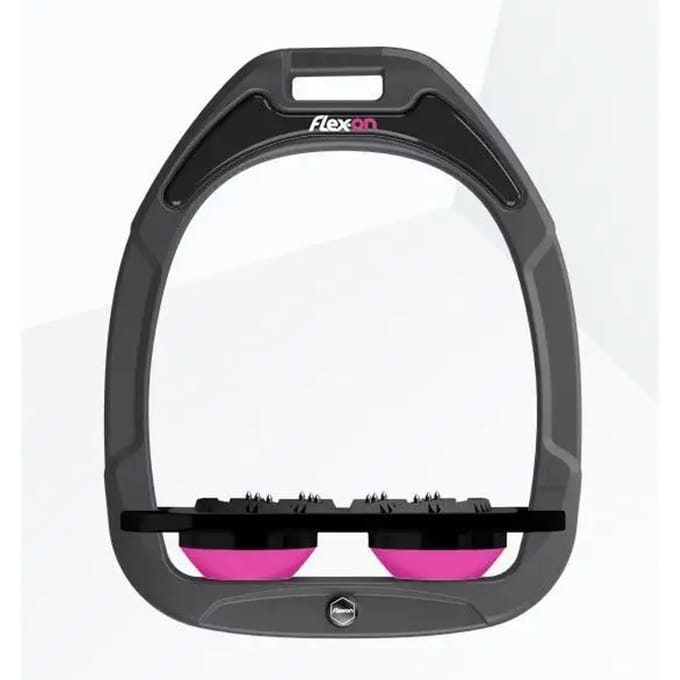 Ultra Grip Platte Vanen Antraciet/Zwart/Roze Flex-On Green Composite