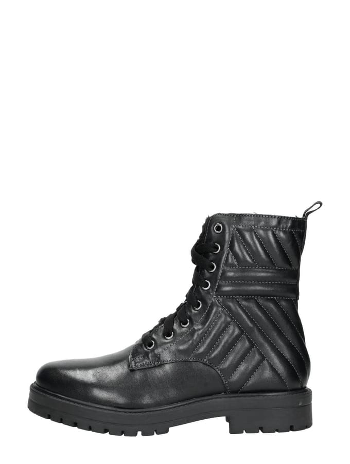 SUB55 Veterschoen hoog Veterschoen hoog - Zwart - Maat 37
