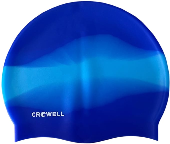 Crowell Badmuts Zwem Siliconen Multi Flame Blauw kol.18