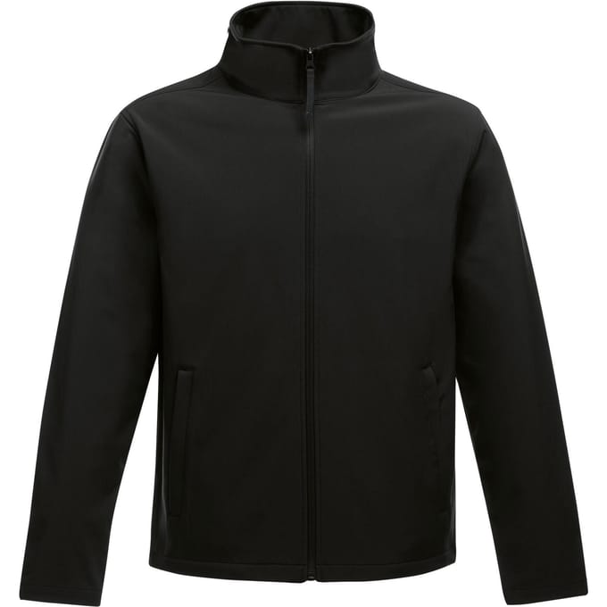 Regatta Heren Ablaze Afdrukbaar Softshell-jasje (Zwart/Zwart)