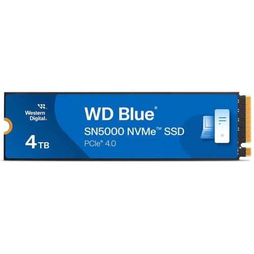 Western Digital WD Blue SN5000 NVMe 4 TB M.2 PCI Express 4.0