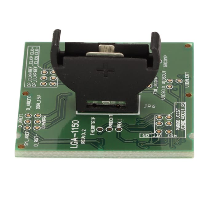 CPU Testkaart Desktop Moederbord Testkaart CPU Tester met Testlampjes voor Intel LGA1150 Interface black