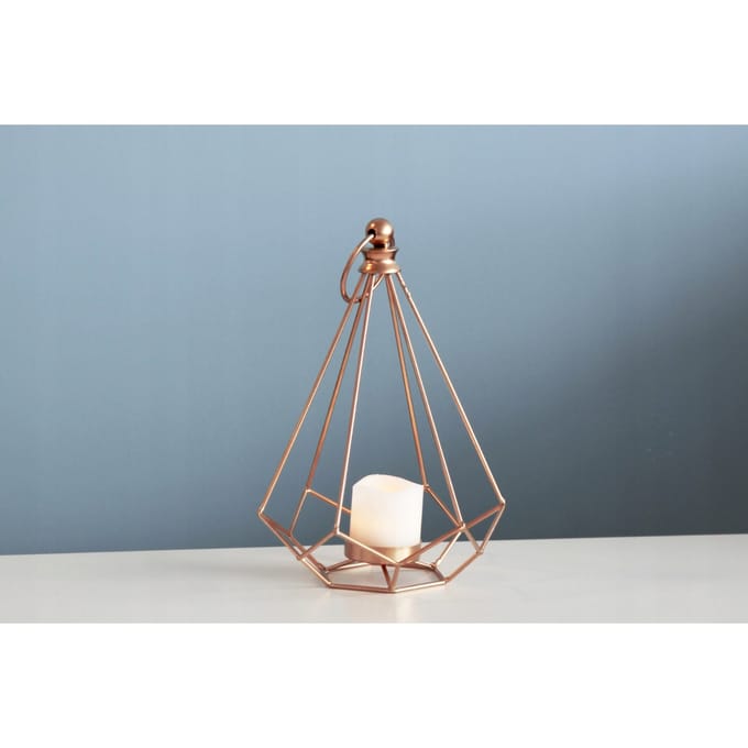 Star Trading Lantaarn Edge Met Led Kaars 23,5 Cm