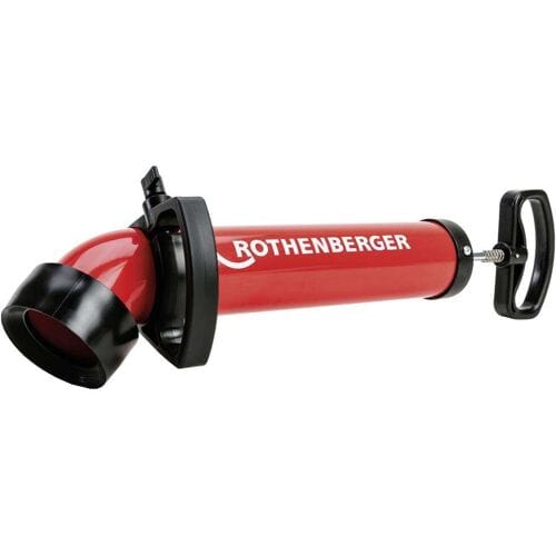 Rothenberger ROPUMP Super Plus + adapter k+l ( 072070X ) Perslucht leidingreiniger handpomp